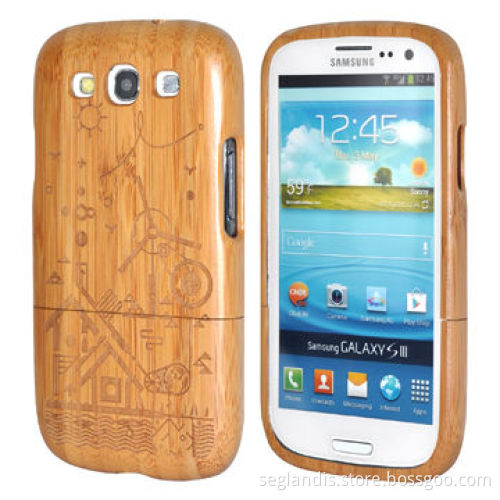 Protection Cover in Wood Pattern for Samsung Galaxy S3